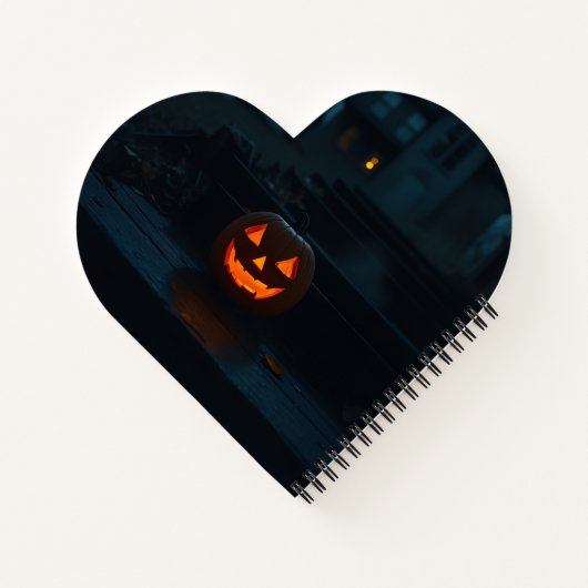 You’ll Love This Spooky Jack-O-Lantern Notebook ノートブック (裏面)