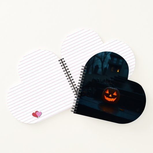 You’ll Love This Spooky Jack-O-Lantern Notebook ノートブック (内部)