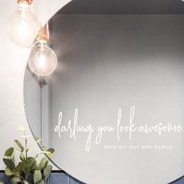 You Look 素晴らし Go Dance Blackのバ結婚スルーム ウィンドウサイン