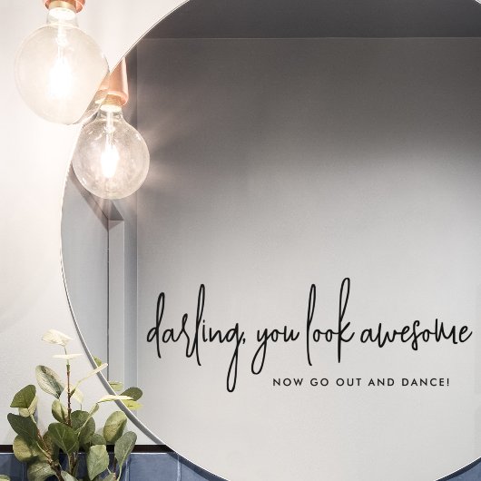 You Look 素晴らし Go Dance Blackのバ結婚スルーム ウィンドウサイン