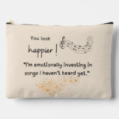 You Look Happier – Music Lover Bag アクセサリーポーチ (正面)