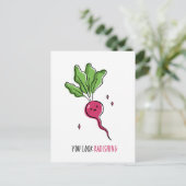 You Look Radishing Funny Pun ポストカード (スタンド正面)