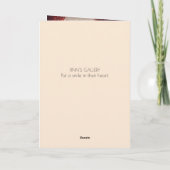 YOU - LOVE/ANNIVERSARY CARD サンキューカード (裏面)