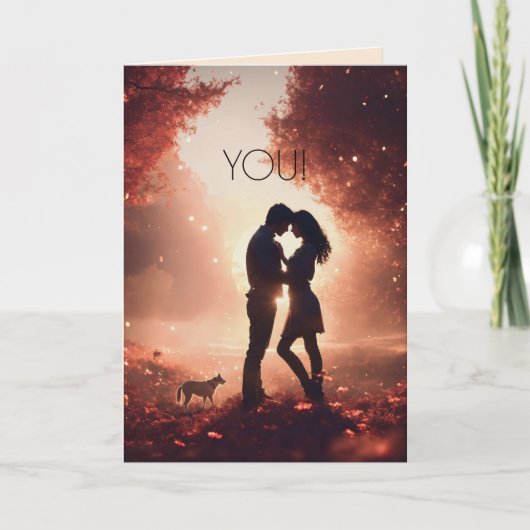 YOU - LOVE/ANNIVERSARY CARD サンキューカード (正面)