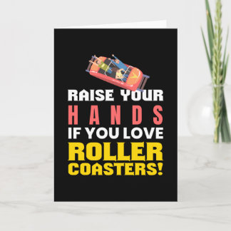 You Love Rollercoasters Amusement Park カード