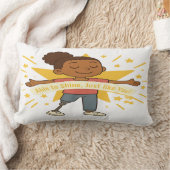 You Lumbar枕と同じように輝くことができる ランバークッション (ブランケット)