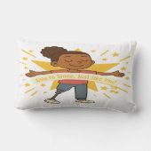 You Lumbar枕と同じように輝くことができる ランバークッション (裏面)