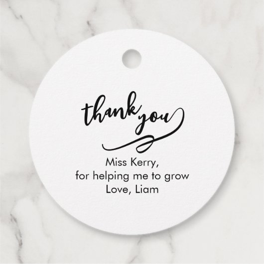 You Made This Season Brighter フェイバータグ (裏面)