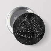 You Make a Difference引用文 缶バッジ (正面&裏面)