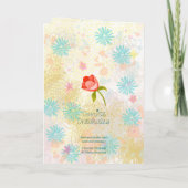 You Make Life Colorful – Hand Lettered Whimsical カード (裏面)