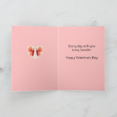 You Make My Heart Flutter - Butterfly Love カード (内部)