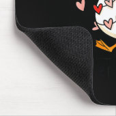 You Make My Heart Go Honk Funny Goose Valentine Sa マウスパッド (コーナー)