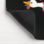 You Make My Heart Go Honk Goose Valentine  マウスパッド (コーナー)