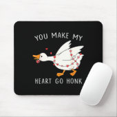 You Make My Heart Go Honk Goose Valentine's Day  マウスパッド (マウス)