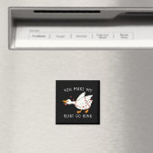 You Make My Heart Go Honk Goose Valentine's Day  マグネット (インサイチュ (食洗機))