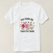 You make my heart go honk T-shirts Tシャツ (デザイン正面)