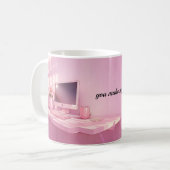 you make  my heart go oops! 💗 mug コーヒーマグカップ (正面左)