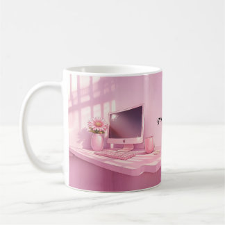 you make  my heart go oops! 💗 mug コーヒーマグカップ