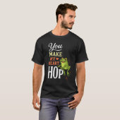 You Make My Heart Hop T-Shirt Tシャツ (正面フル)