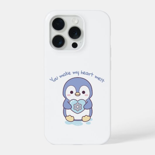 You Make My Heart Melt phone case iPhoneケース (裏面)