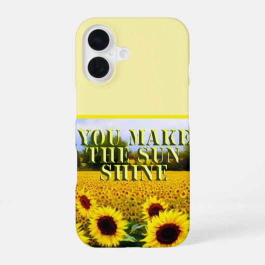 You Make The Sun Shine,  iPhone 16ケース (裏面)