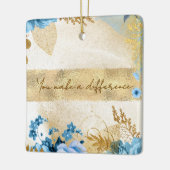 You Makes A Difference セラミックオーナメント (左)