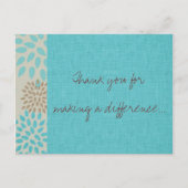 You Makes A Difference ポストカード (正面)