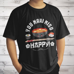You Maki Miso Happy - Neule 日本の Cuteかわいい Tシャツ