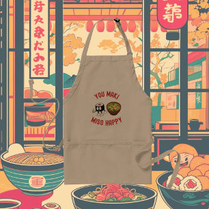 You Maki Miso Happy - Sushi Lover スタンダードエプロン