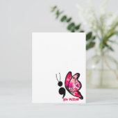 You Matter – 蝶 ポストカード (スタンド正面)