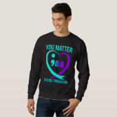 You Matter 988 Suicide Prevention Awareness スウェットシャツ (正面フル)