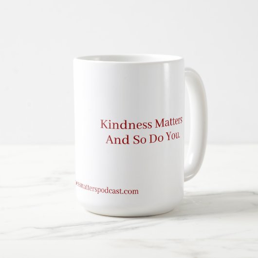 You Matter Mug コーヒーマグカップ (正面右)