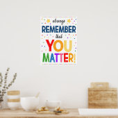 You Matter Rainbow Classroomポスター ポスター (キッチン)