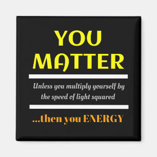 You Matter Science Punおもしろい マグネット
