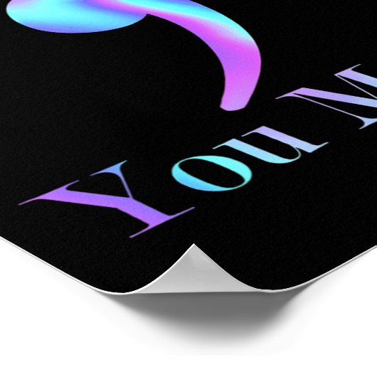 You Matter Semicolon Cat自殺認識度 ポスター (角)