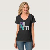 You Matter Suicide Prevention Teal Purple Awarenes Tシャツ (正面フル)