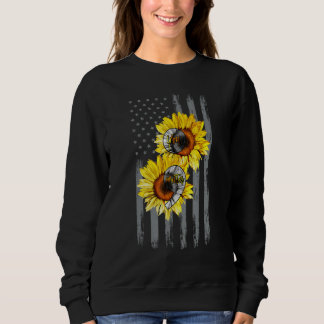 You Matter Sunflower American Flag Suicide Prevent スウェットシャツ