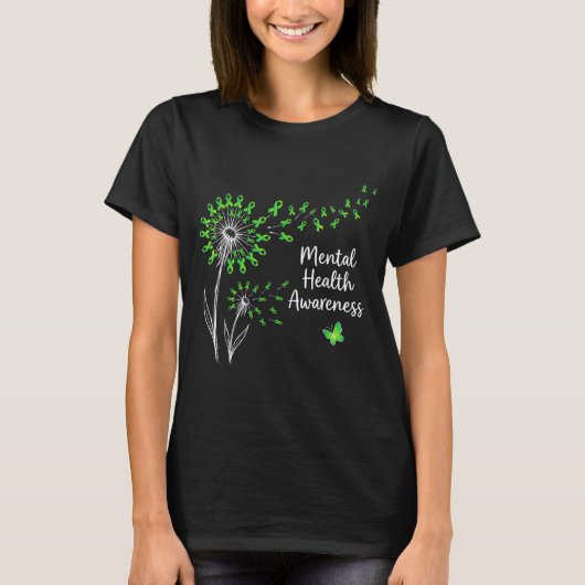 You Matter You are Enough Dandelions Mental Health Tシャツ (正面)