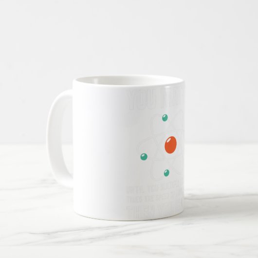 You Matter You Energy Funny Physicist Physics Love コーヒーマグカップ (正面左)