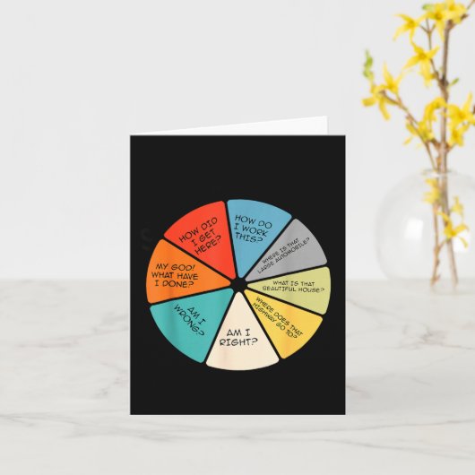 You May Ask Yourself  カード (黄色い花)