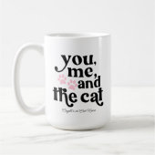 You MeとCat Coule Minimalist コーヒーマグカップ (左)