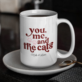 You MeとCats Coule Minimalist コーヒーマグカップ