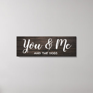 「You & Me」(個人用設定付き) キャンバスプリント