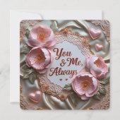 You & Me、常にバレンタインデー シーズンカード (正面)