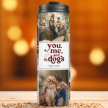 You Me and the Dogs Couple Gift カスタム 10写真