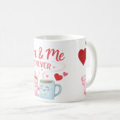 You & Me Forever Mug コーヒーマグカップ (正面右)