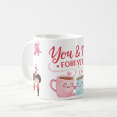 You & Me Forever Mug コーヒーマグカップ (正面左)