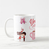You & Me Forever Mug コーヒーマグカップ (左)