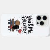 You & Me Forever Romantic Phone Case Case-Mate iPhoneケース (裏面 (横))