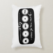 You + Me = Love装飾用クッション アクセントクッション (正面(垂直))